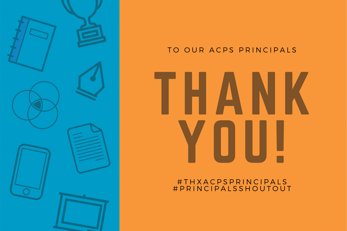 ACPS Express Virginia School Principal Appreciation Week